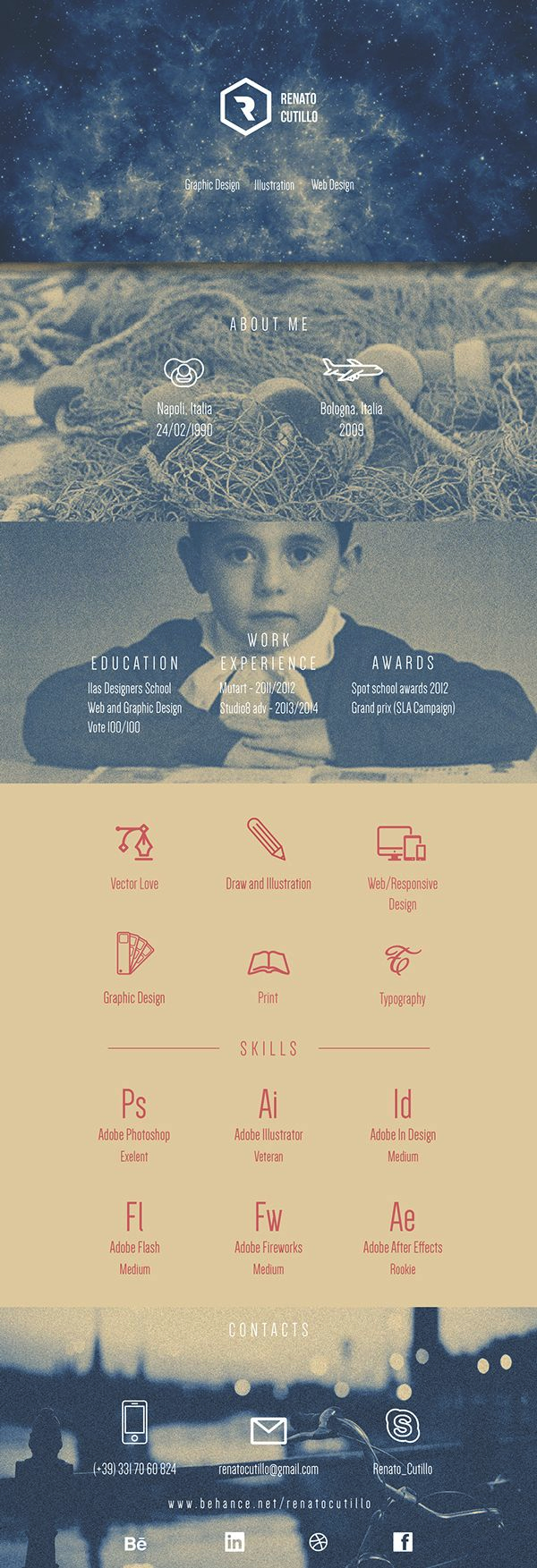 Graphical CV Template